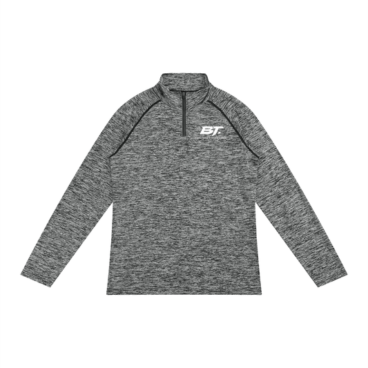 Brothers Together Men's Quarter-Zip Performance Long Sleeve T-Shirt